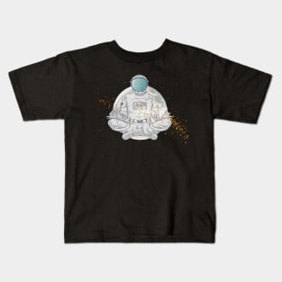 Aeronautics Outer Space Travel Planets Kids T-Shirt